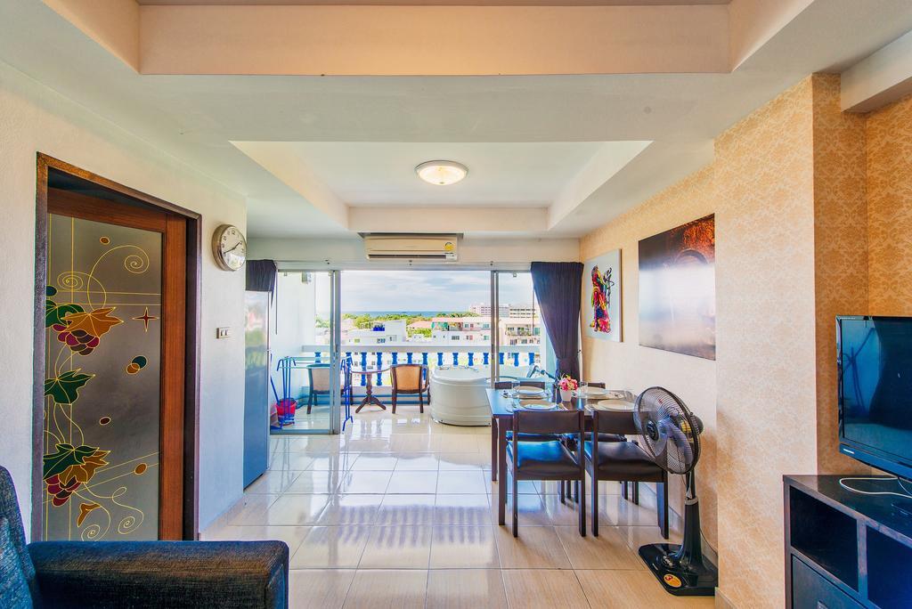 Ruamchok Ocean View Apartment Pattaya Room photo